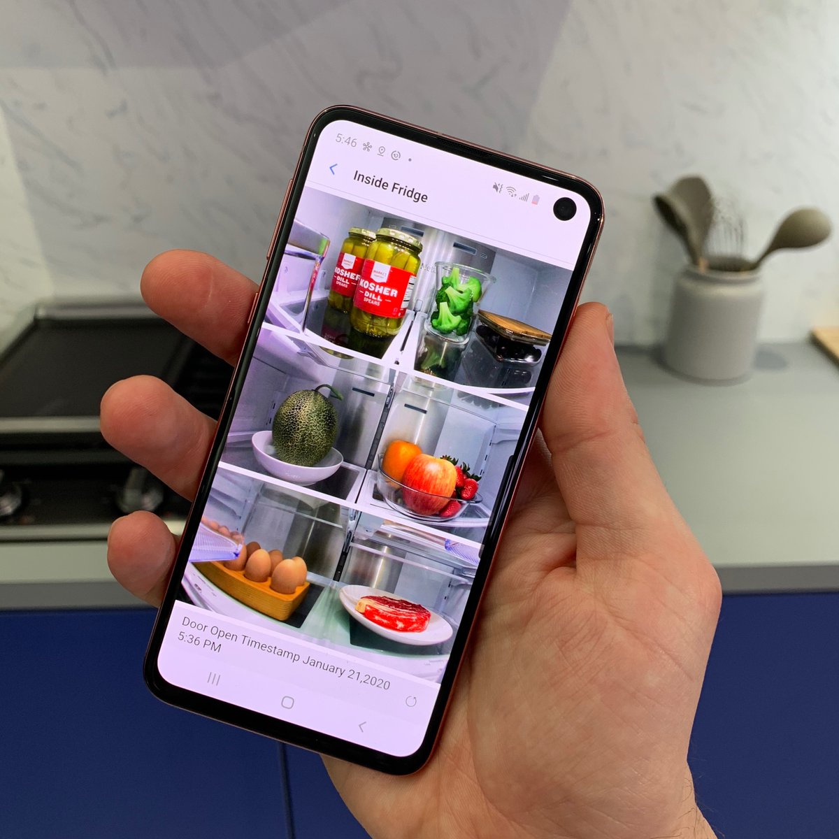 Preppy_Kitchen's tweet photo. Feeding a family with twin boys is no easy feat and I can’t tell you how often I go to the market and buy doubles of one thing but forget what I actually need! 😅 I must not be alone here because @Samsungus has solved the problem with their new Family Hub. #ad https://t.co/yTOgHY2cbf