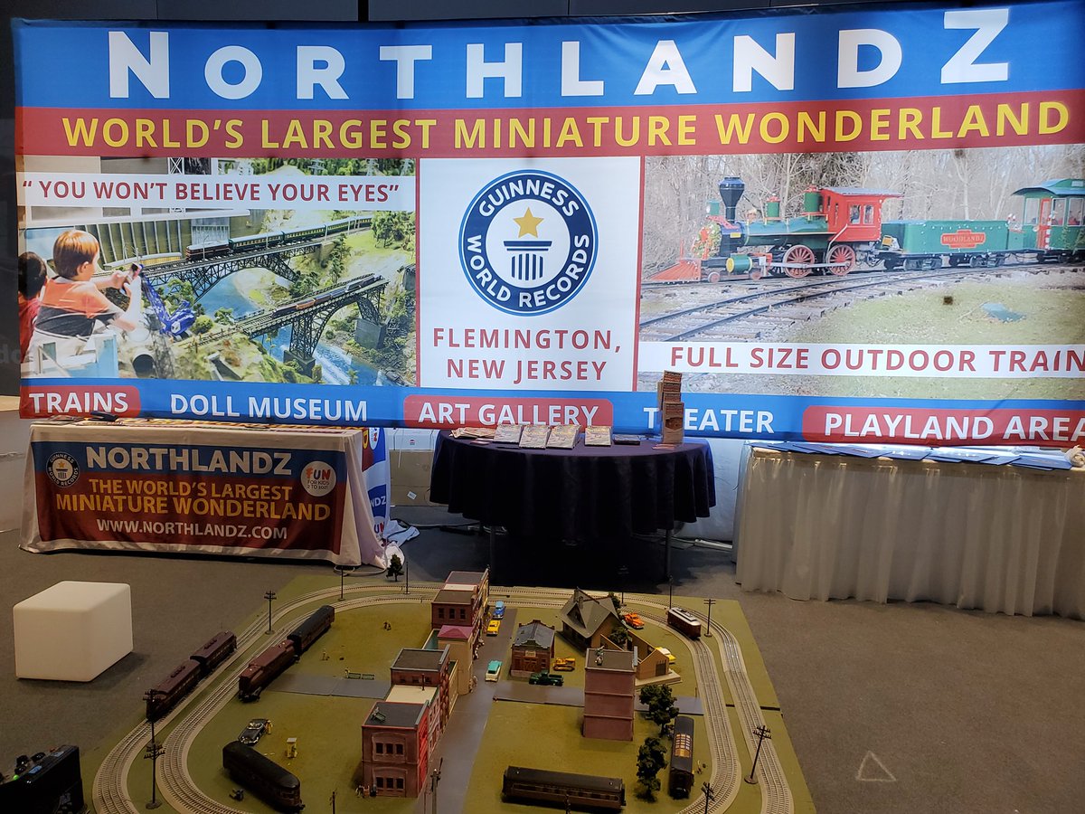 northlandz's tweet photo. Come visit us at Booth 1157 at the Jacob Javits NY TIMES TRAVEL SHOW in NyC! We are here 24th-26th 11am-5, pm!

➡️ Visit Now 👉 https://t.co/C86eVZuZIm ❣

#Northlandz #JacobJavits #NYTTravelShow #ModelTrains #ModelRailroad #AmsuementPark #modelrailroader #FridayMotivation https://t.co/USbL1MU32b