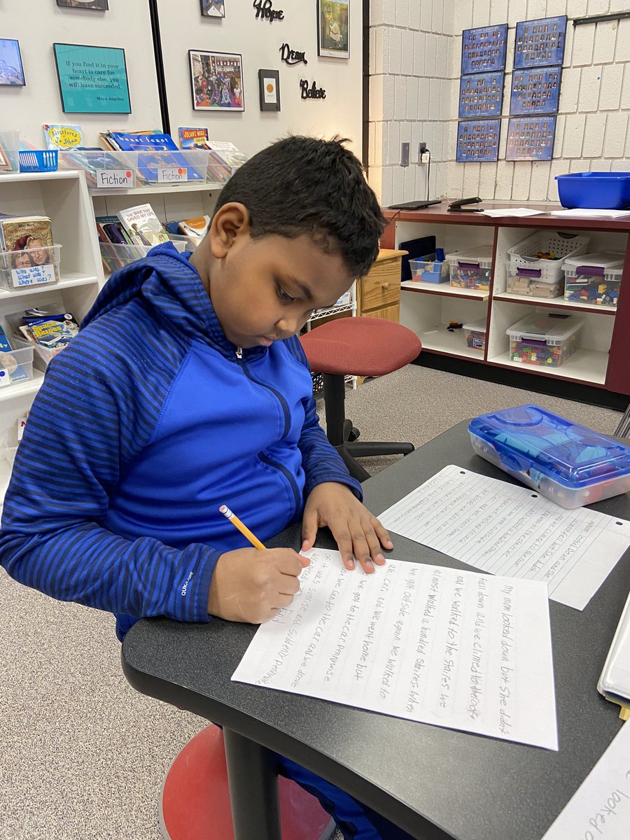 eldridge_class's tweet photo. We are published authors!! @CollabClassroom #fiction #writingprocess #WeInspireEACH https://t.co/MJoM87hZd4