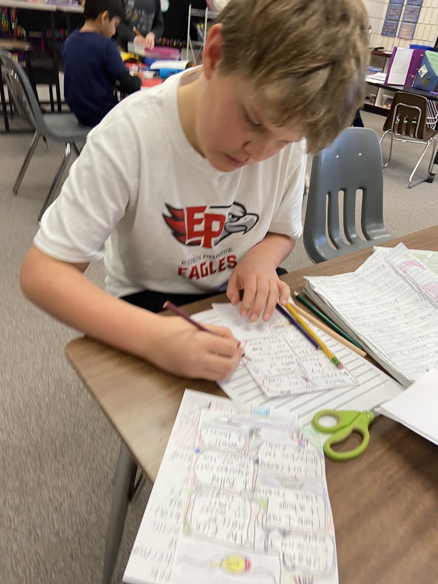 eldridge_class's tweet photo. We are published authors!! @CollabClassroom #fiction #writingprocess #WeInspireEACH https://t.co/MJoM87hZd4