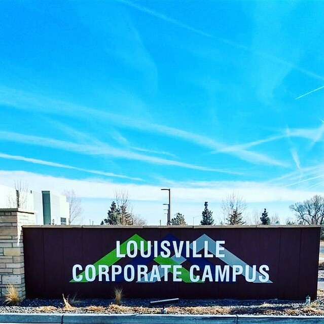 Louisville Corporate Campus is up and looks great! #sign #signs #denver #denversigns #5280 ift.tt/2ROjKHH