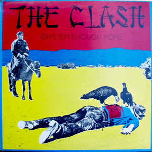 The Art of Album Covers..A postcard titled 'End of the Trail'.Used by The Clash on 'Give 'Em Enough Rope' released 1978.