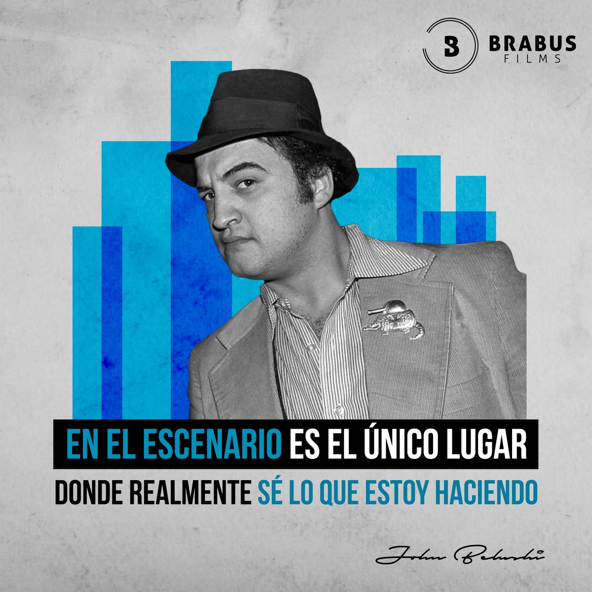 BrabusFilms's tweet photo. Reconocido por sus rutinas en SNL y su icónico personaje en “The Blues Brothers”, John Belushi hubiera cumplido hoy 71 años.

#EfeméridesCinematográficas #BrabusFilms #Cine #JohnBelushi https://t.co/jBc4xOlJTk