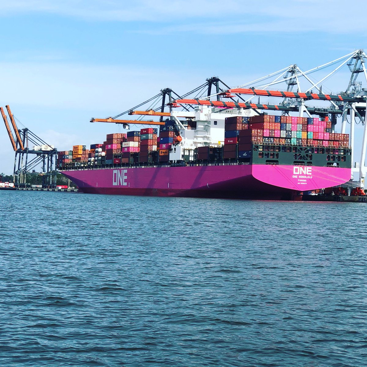 NoLimitsCharter's tweet photo. This is one pink boat at Jaxport!!⚓️ #seewhatsoutthere #wherethewatersreach #wtfnation #pinkboats #livewithnolimits #xtratuf https://t.co/Mw5lIdaQTX