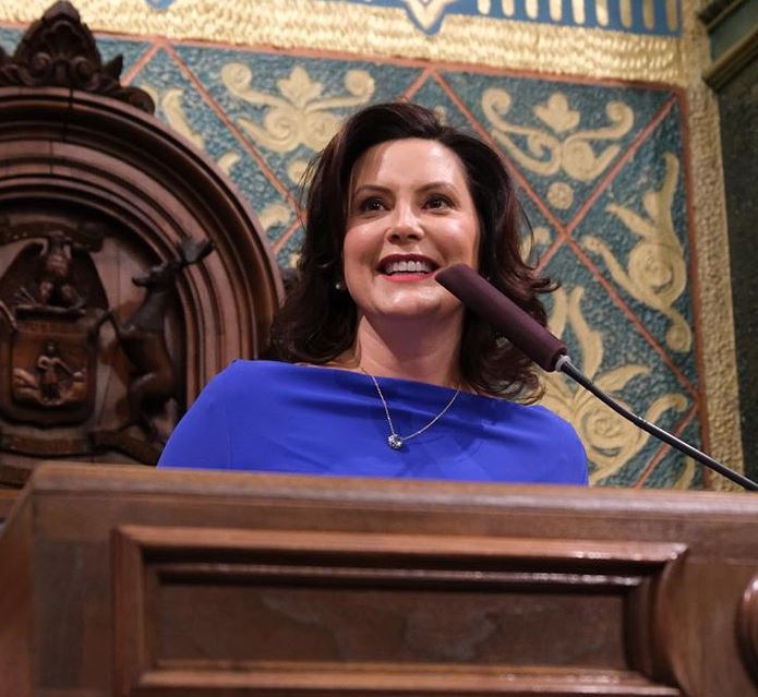 DTMBDirector's tweet photo. Proud to see @GovWhitmer represent the great state of #Michigan to a national audience. https://t.co/CkVihE8n6g https://t.co/eO5mSTXRrE