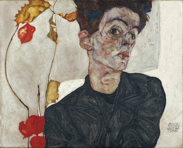 Self-Portrait with ChineseLantern
Egon Schiele   1890-1918  Austrian Artist