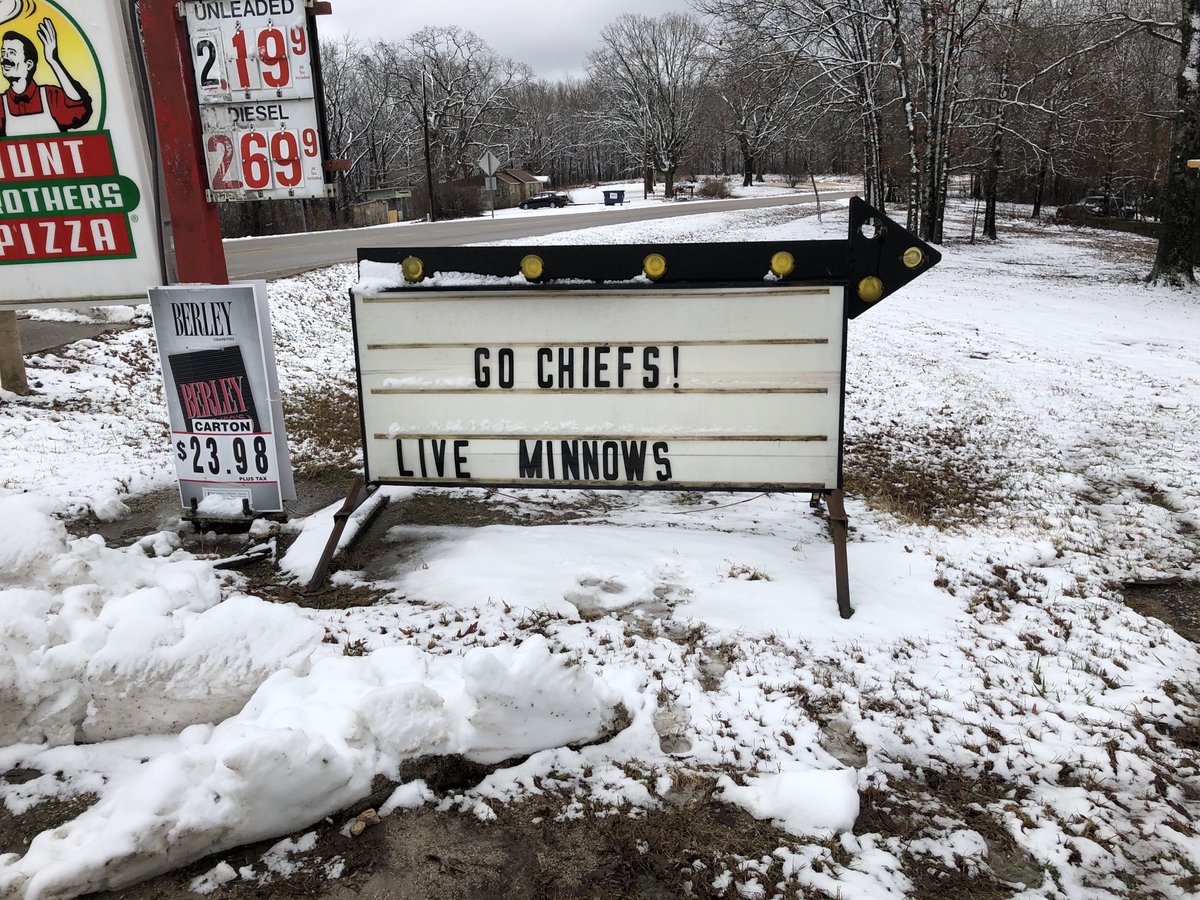 #chiefskingdom stretches to Quietside Quickshop in Roach MO