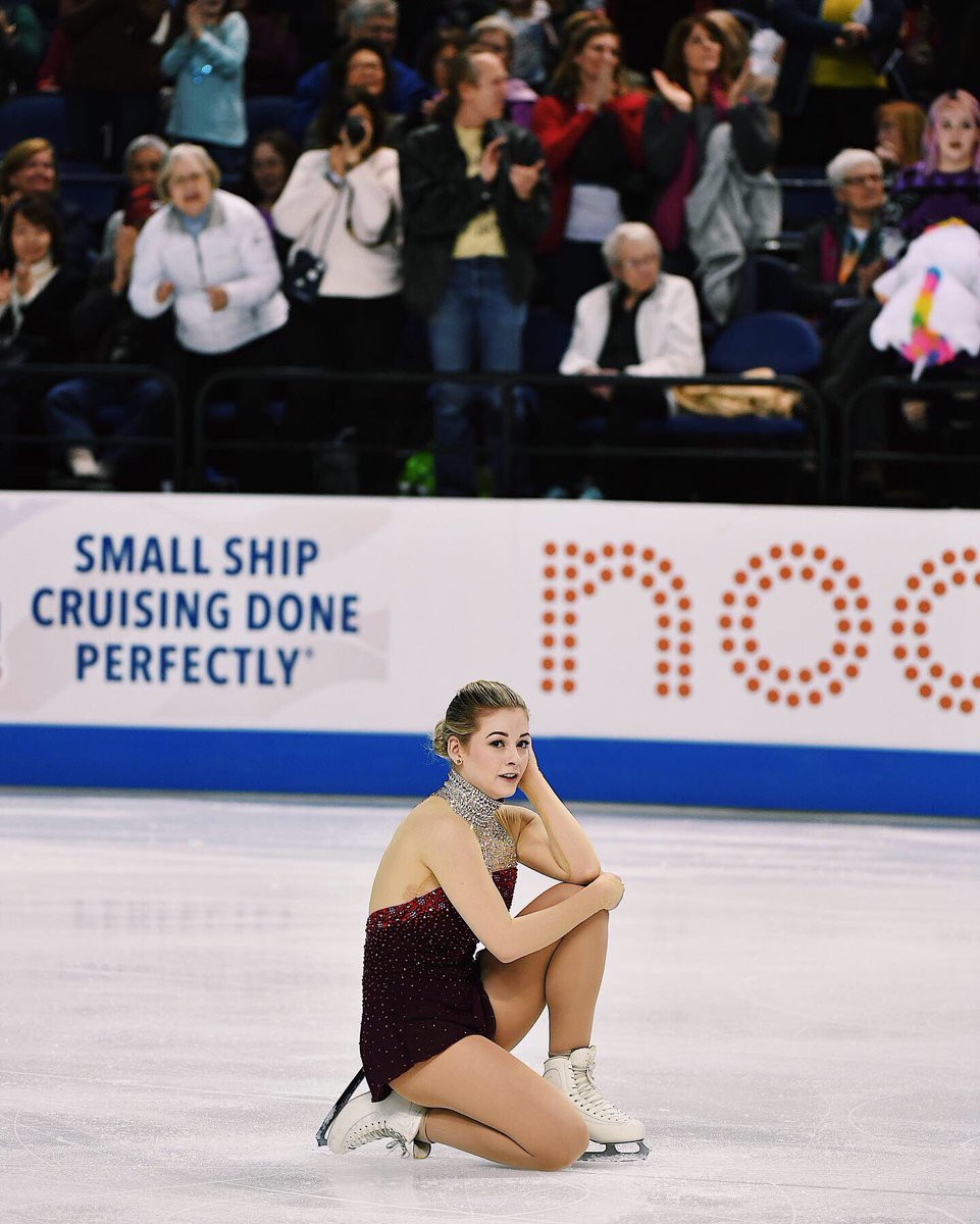 USFigureSkating's tweet photo. Her moment. ❤️

@GraceEGold x #USChamps20 https://t.co/5pYG8vaTIz