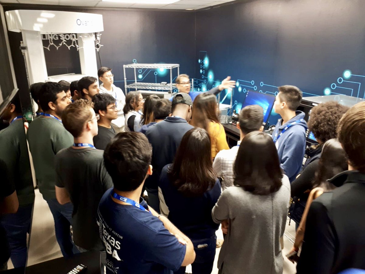 DoverFS's tweet photo. The students are here and the teams have been formed and the 2020 #DFSHackathon is officially underway! @TexasMSPrograms @UTexasMcCombs @wayne_gaspumps #txms #whymccombs #doverfuelingsolutions https://t.co/maev7yT2wA