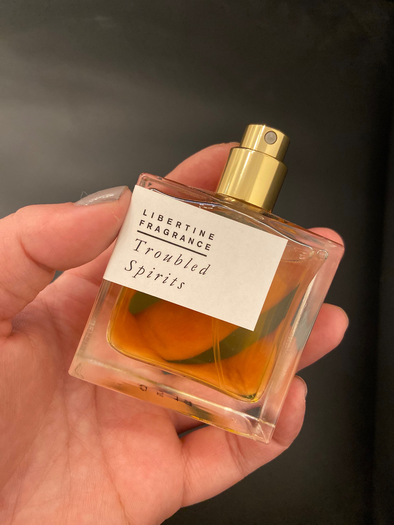 artofperfume's tweet photo. #Friday #night vibes! Our #sotn is Troubled Spirits by Libertine Fragrance. With notes of oak, rose, vanilla bourbon, patchouli, we are ready to take on the night and maybe find some troubled spirits among us!
#friyay #discoverolfactif #libertinefragrance #Canadianperfumer https://t.co/fA78G4LcmG