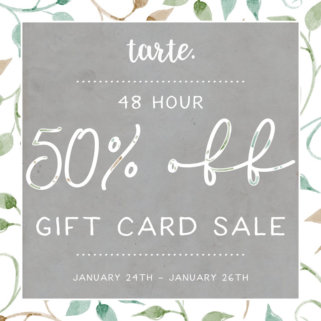 mainstoresl's tweet photo. TARTE - New 50% Off Gift Card Sale at Mainstore #secondlife #sl #mainstoresl https://t.co/JKdemCtizj https://t.co/T6HGOLCUJ6