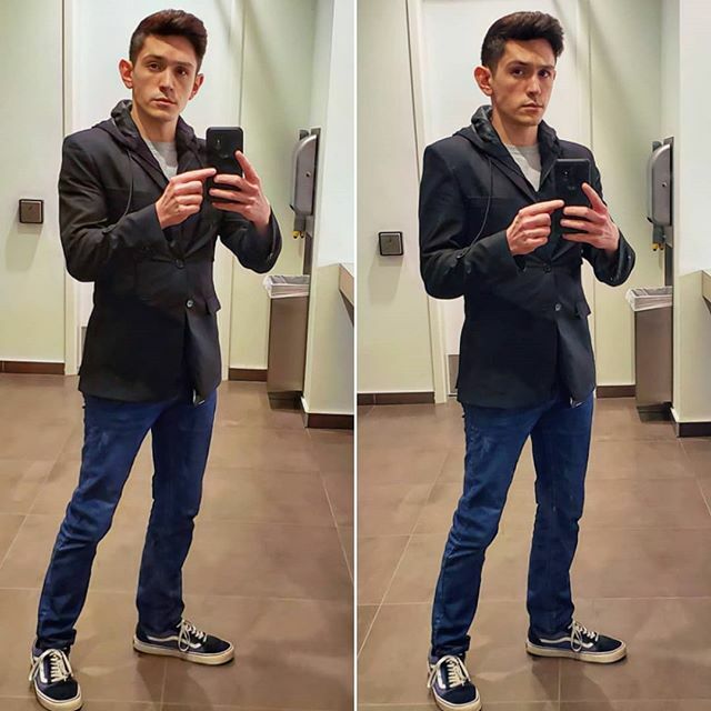 LuckyJoeJoe's tweet photo. Powder room pouting.
🚽🤨🚽😐🚽
#selfie #selfieoftheday #restroom #powderroom #jacket #work #nerd #intense #sternface #stern #friday https://t.co/e4nSCB1GfQ https://t.co/PxtuWhR2Wd