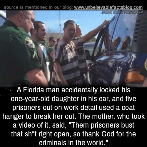 EsInsolitocom's tweet photo. Un hombre de Florida encerró accidentalmente a su hija de un año en … https://t.co/in7MeId0aM https://t.co/DCPL8pw7Ft