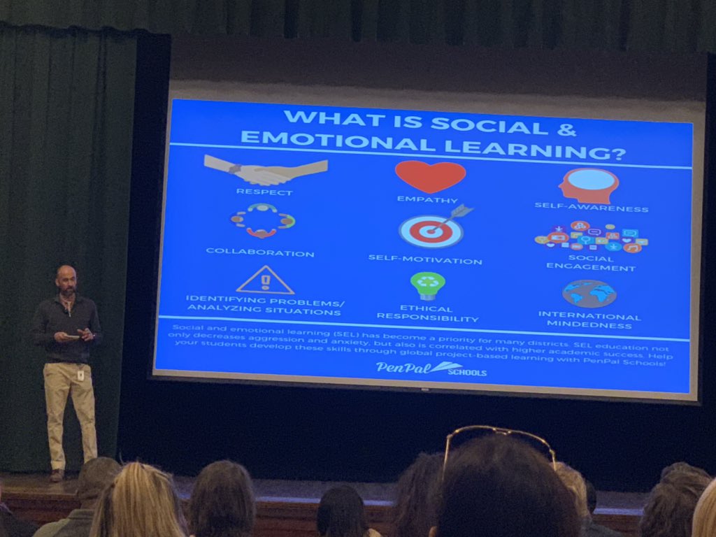 ntrainor29's tweet photo. Had a great time connecting and learning at #LBSUMMIT20 Thanks to 3 great ignite presentations on SEL, personalized learning &amp; equity. https://t.co/bYPGetkI1A