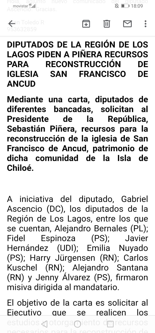 <a href="/cgloria1974/">CarmenGloria BtosCárcamo</a> @diputadosantana <a href="/cmonckeberg/">Cristián Monckeberg</a> Solo para su conocimiento y hable con verdad CC @diputadosantana