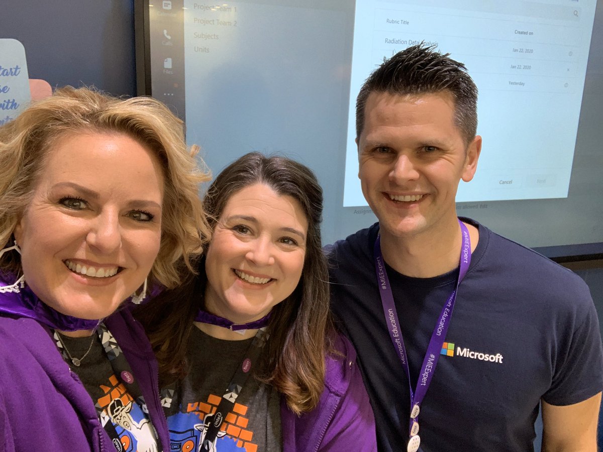 Jenallee1's tweet image. #Jenallee had the honor of meeting so many amazing #MIE’s this week at #BETT2020. 

What an incredible community they have here in the UK! They have definitely made us feel very welcome! THANK YOU ❤️

#WeMetatBETT #MIEExpert #MicrosoftEDU @AdGrocott