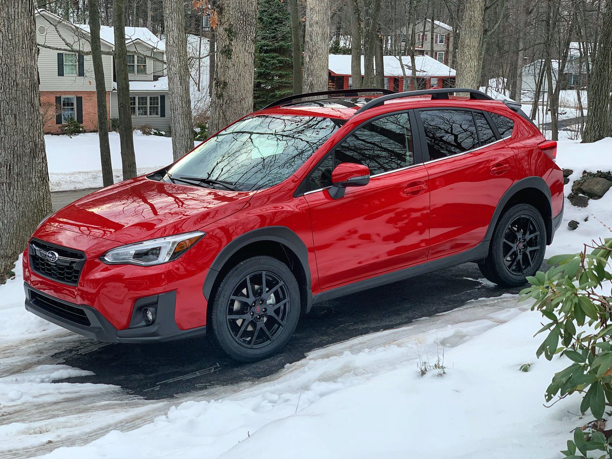 KCL1976's tweet photo. New Work Whip’s RED HOT!!! 🔥🔥🔥 #2020subaru #subaru #subarucrosstrek #crosstreksti #pureredcrosstrek #2020crosstrek #crosstreksport #sti #stipackage #subarusti #subarutechnicainternational https://t.co/cF3DFXCEZA