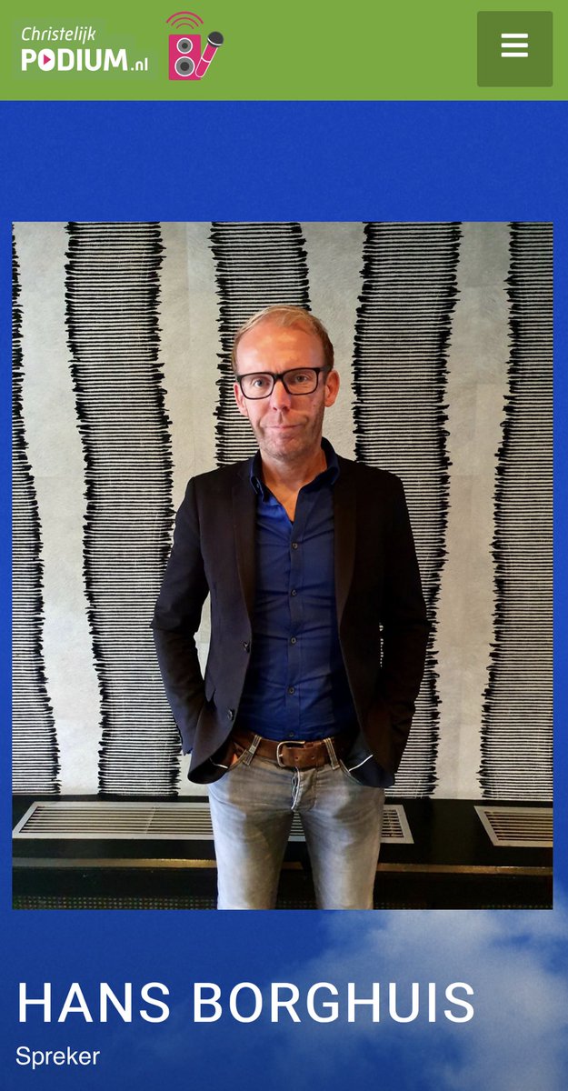 Nieuw binnengekomen op christelijkpodium.nl <a href="/hansborghuis/">Hans Borghuis</a>