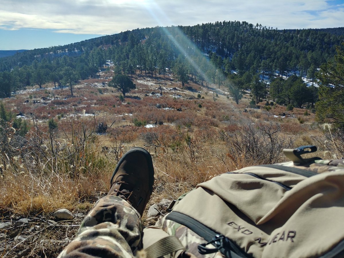 Be_It_Archery's tweet photo. Some photos from our last #deer hunt! Saw a couple bucks and where able to make a good stock got within 40 yds cause of how thick it was. But wind and crunchy snow they busted us. Glassed up a nice bull too. #tagsoup #Prime @HuntBackcountry #gofurtherstaylonger @firstlitewool https://t.co/Qh9FpcdxXt