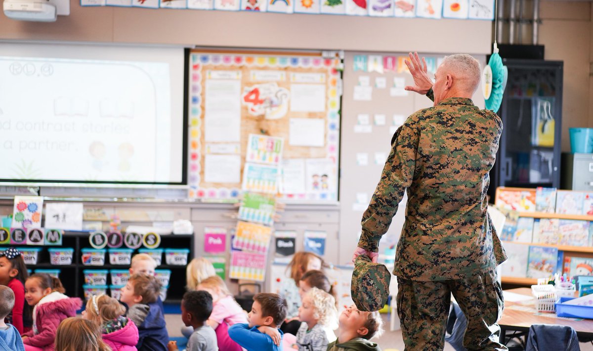 Thank you to Brigadier General Conley for visiting us <a href="/MaryFaySchool/">Mary Fay Pendleton</a> We were thrilled to show you all the amazing things we are doing! #TheMaryFayWay #FUESD <a href="/FUESDSchools/">FUESD Schools</a> <a href="/MCIWPendletonCA/">Camp Pendleton</a>