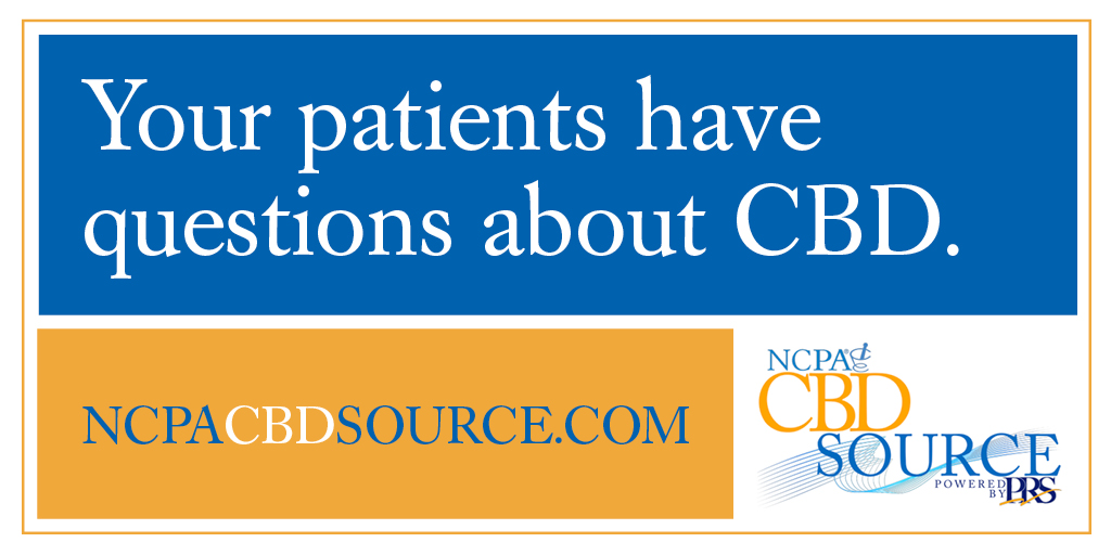 Commpharmacy's tweet photo. Pharmacists: Don’t miss this opportunity to become the community CBD expert and help them make informed health decisions. Learn everything about CBD and view products for sale when you register at NCPA CBD Source. https://t.co/2yrYKdjpgr https://t.co/EiJLTbdE72