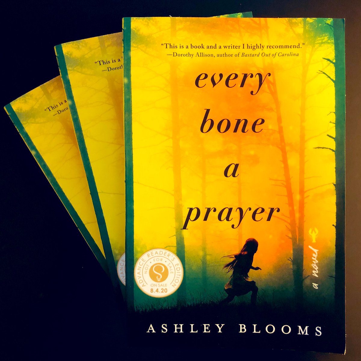 AllieLevick's tweet photo. I’ll admit. I hugged these. 

#EveryBoneAPrayer #TBR #AmReading https://t.co/MVXYPuFWNr
