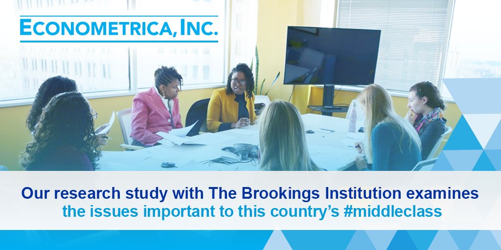 EconometricaMD's tweet photo. Our research study with @BrookingsInst examines data from focus groups in Wichita, Las Vegas, central Pennsylvania, Prince George’s County, and Houston.
.
.
.
#Econometrica #TheBrookingsInstitution #focusgroup #technicalcapabilities https://t.co/tBhBJj2c2G
