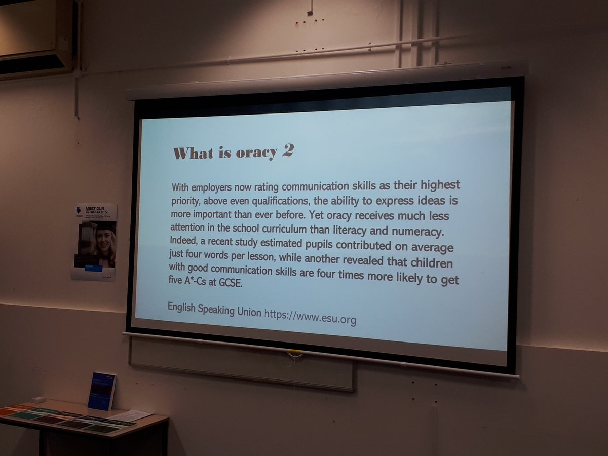 NinaRemmelgas's tweet photo. #EAP2 importance of oracy in academic + professional skills = more emphasis needed in EAP https://t.co/5hTdi26TPB