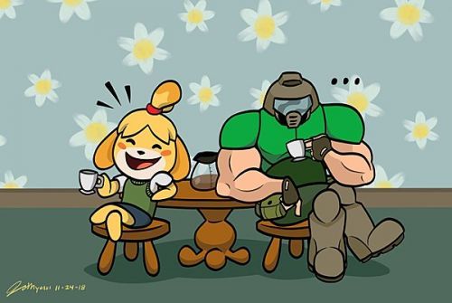 ConsoleGameUsa's tweet photo. Game > Pc - New Horizons and DOOM Eternal releasing on the same day..https://t.co/ZAJxlghVUO #game https://t.co/Hs83vcmQOl