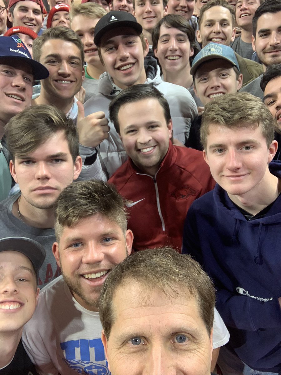 We need the @UATrough to show out again tomorrow! Loved having Sharkansas at practice today. See you at 3 PM tomorrow #WPS