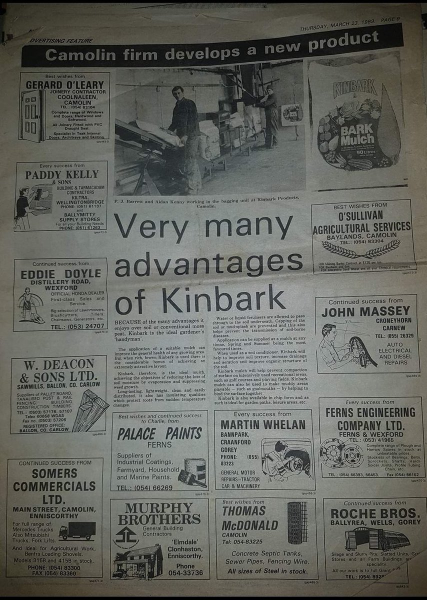 Kinbark's tweet photo. Rolling back the years... 1989 article😊 https://t.co/TSExg1DaHI