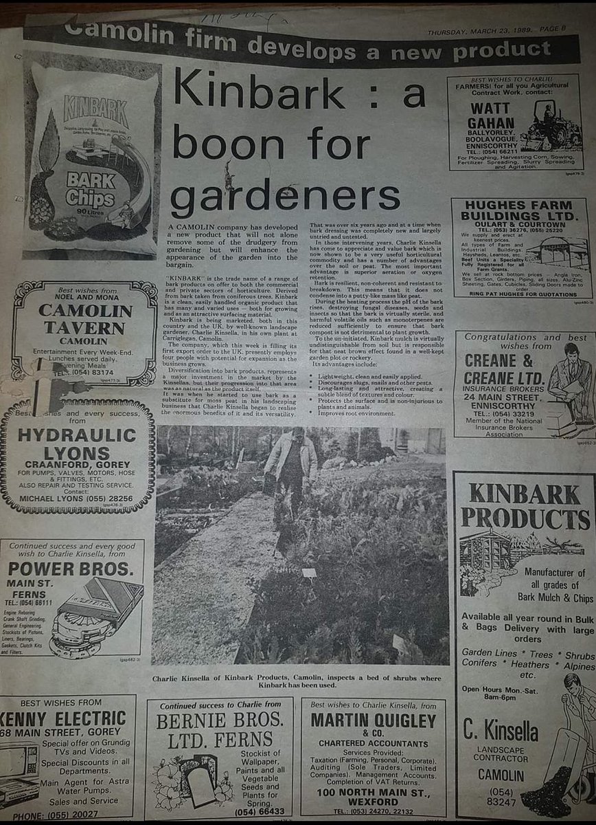 Kinbark's tweet photo. Rolling back the years... 1989 article😊 https://t.co/TSExg1DaHI