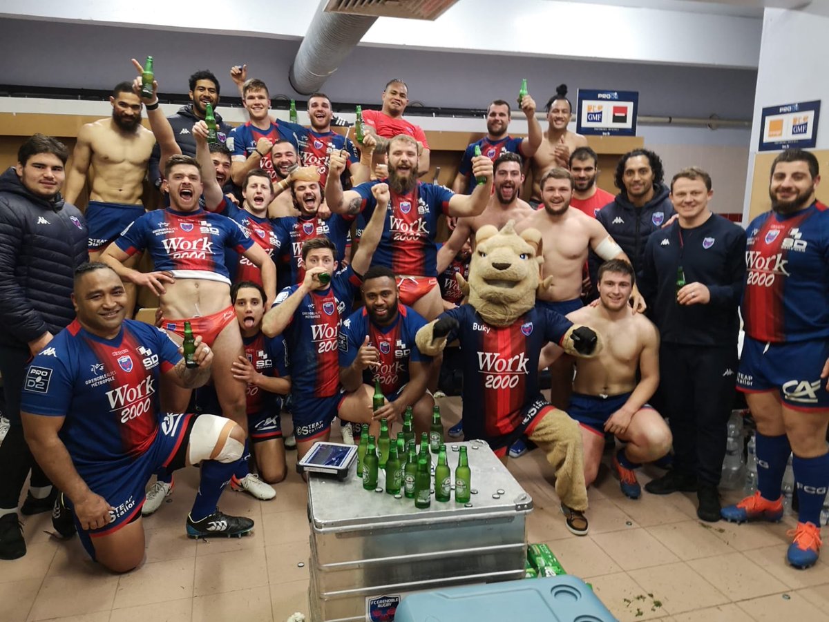 🙌 Quatrième victoire consécutive pour les Grenoblois ! 

#ASBHFCG #AllezFCG #PasDeTropicoABeziers