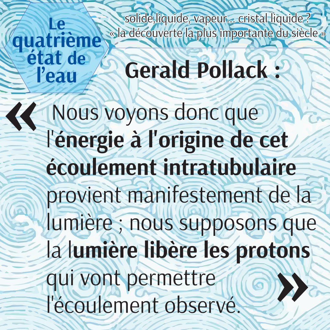 EdExtrao's tweet photo. En librairies : Le 4e état de l'eau, #4eetatdeleau #GeraldPollack #eau #physique #chimie #h2o #cristal #batterie #nuages #tension #structure #glace #vapeur #liquide https://t.co/bgyabRJuRg