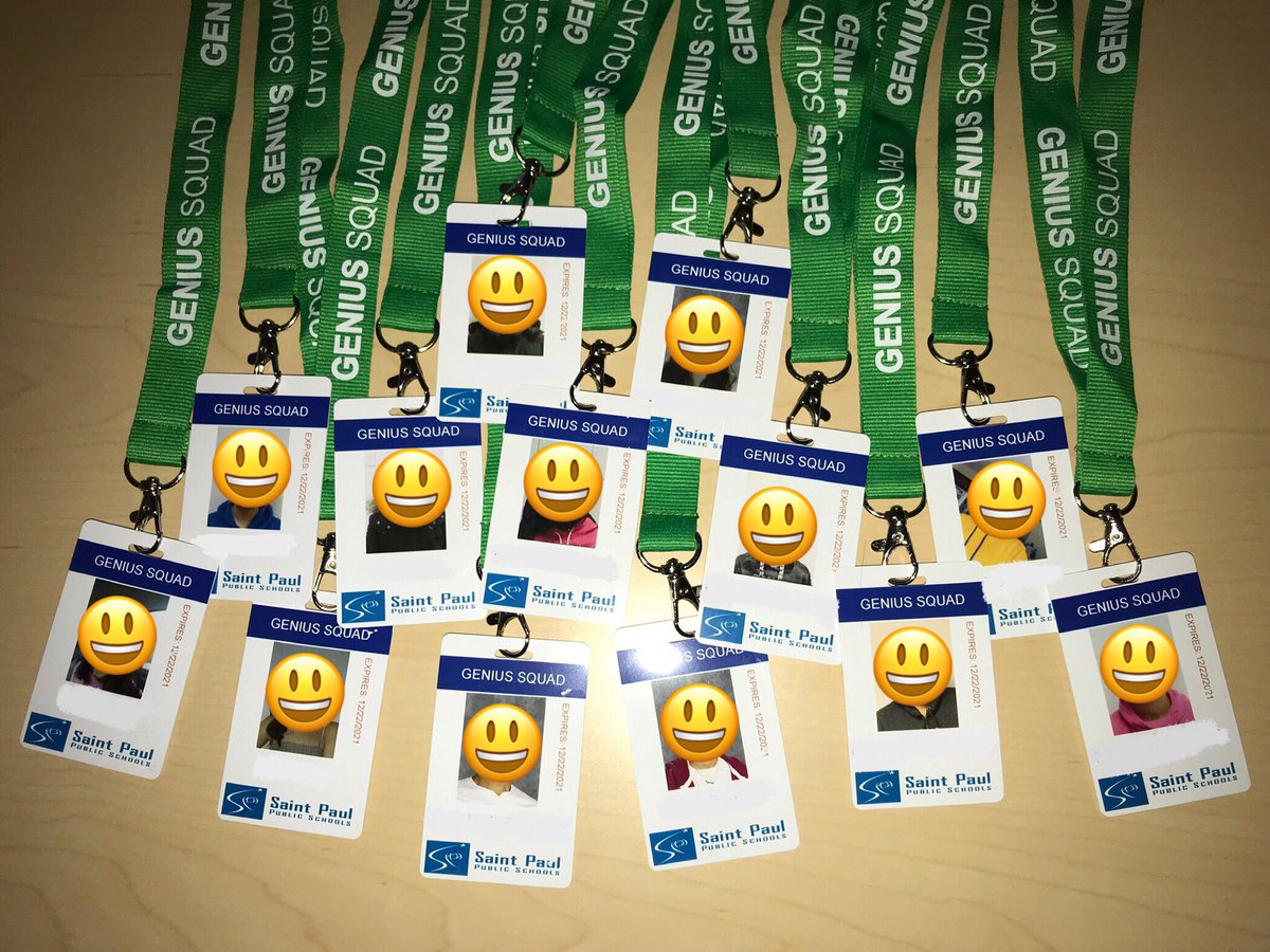 TurnbullChris's tweet photo. Starting the year off great with 4 more #SPPS #GeniusSquad groups who have earned their badges & lanyards through student-run iPad help desks #servicelearning
#SPPSPL #stutechteams @BestBuyEdu @BestBuy @AppleEDU
@BCMSroar @washingtontech @MurrayMS_SPPS @RamseySPPS https://t.co/GLl7MxqYpQ