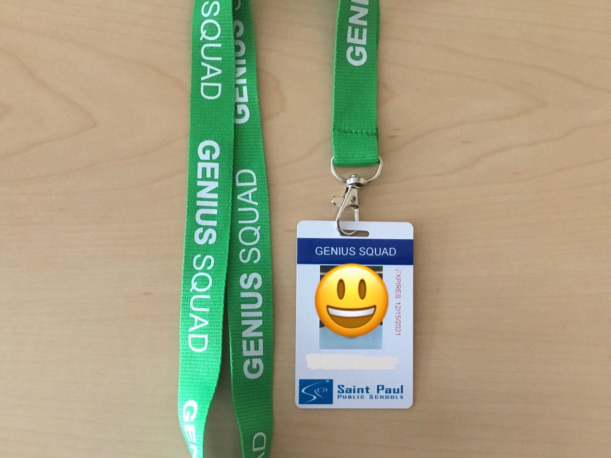 TurnbullChris's tweet photo. Starting the year off great with 4 more #SPPS #GeniusSquad groups who have earned their badges & lanyards through student-run iPad help desks #servicelearning
#SPPSPL #stutechteams @BestBuyEdu @BestBuy @AppleEDU
@BCMSroar @washingtontech @MurrayMS_SPPS @RamseySPPS https://t.co/GLl7MxqYpQ