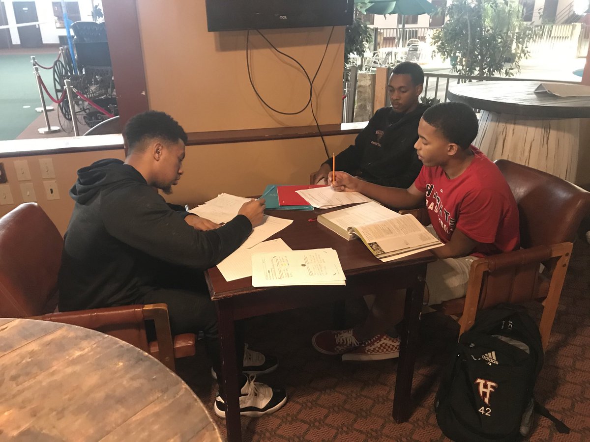 WHtsHoops's tweet photo. Falcons defeat Maize 58-40 in Friday TOC action and “celebrate” with a study hall. #studentathletes #theheightsway https://t.co/BqD0ziucRK