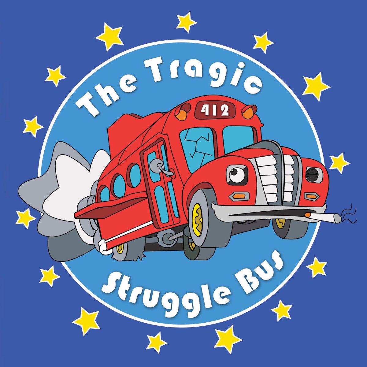 The bus is out of the bag!! Here it is, our new EP album cover #NewMusic #SPOTIFYPLAYLIST #pghmusic #strugglebus #thetragicstrugglebus