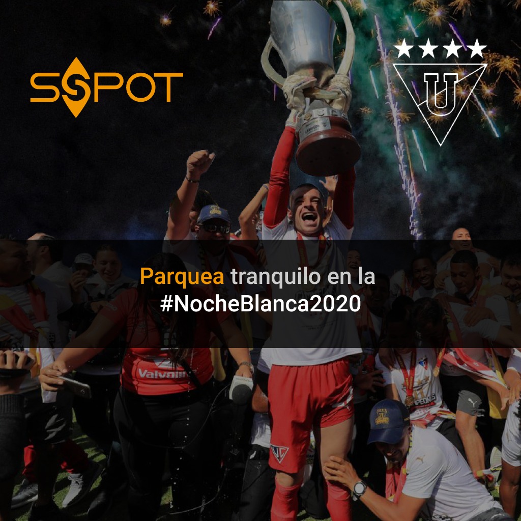 Sspot_App's tweet photo. Que no se te lleven tu carro en la Noche Blanca. Reserva ya tu estacionamiento cerca al Estadio de la Liga. Accede a este link y asegura tu plaza. 🤙🤙🚗🚗⚽⚽ https://t.co/bW8jeNE27K #ReservaSSPOT https://t.co/2oGVM1XwvE