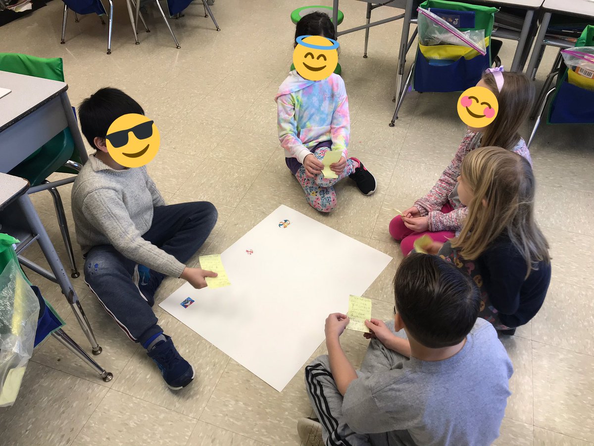 ashalexander_'s tweet photo. Student led discussions using our (Pokémon) learning progression! Ss discussed where their NF stop&amp;jot post it belongs based on the student created standards they set for each level on the progression. Later, Ss independently rewrite/edit/ 
revise to make it “evolve” (stronger). https://t.co/QSe4xQMWVR