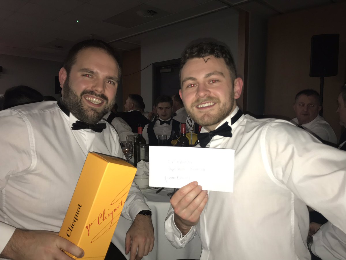 2 winners for the raffle tonight - 1 bottle of Champagne and 2 gym passes for the <a href="/Village_Hotels/">Village Hotels</a> leisure club 🥇🥇