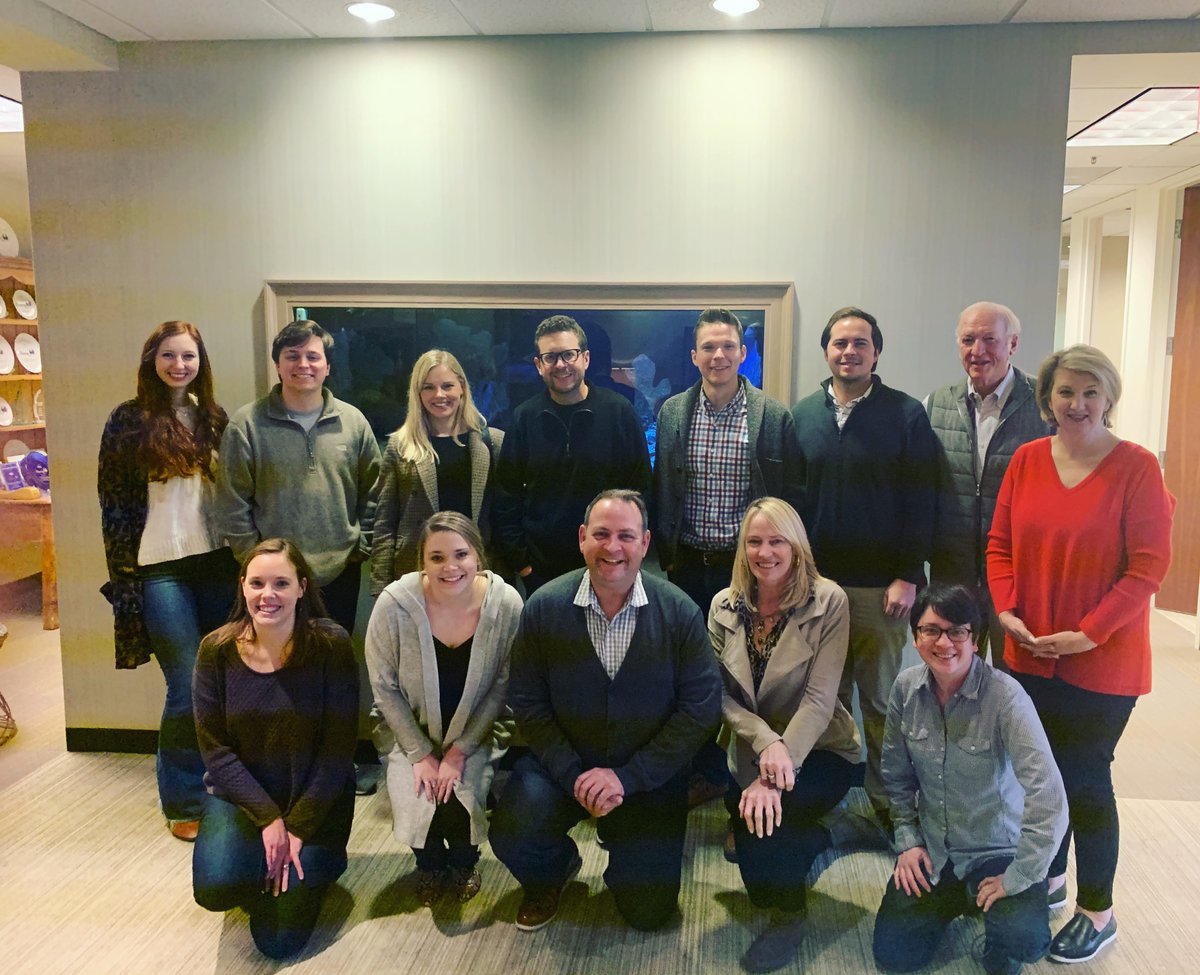 Today, we made some new friends in the name of charity! 👋 <a href="/TadOnAir/">Tad Lemire</a> and <a href="/Britt__Clark/">Brittany Clark</a> from <a href="/B985FM/">B98.5</a> came to our office for their Race to 1K competition which will benefit @CovenantHouseGA if Tad wins. Good luck on your goal of meeting 1,000 new people! #Raceto1K