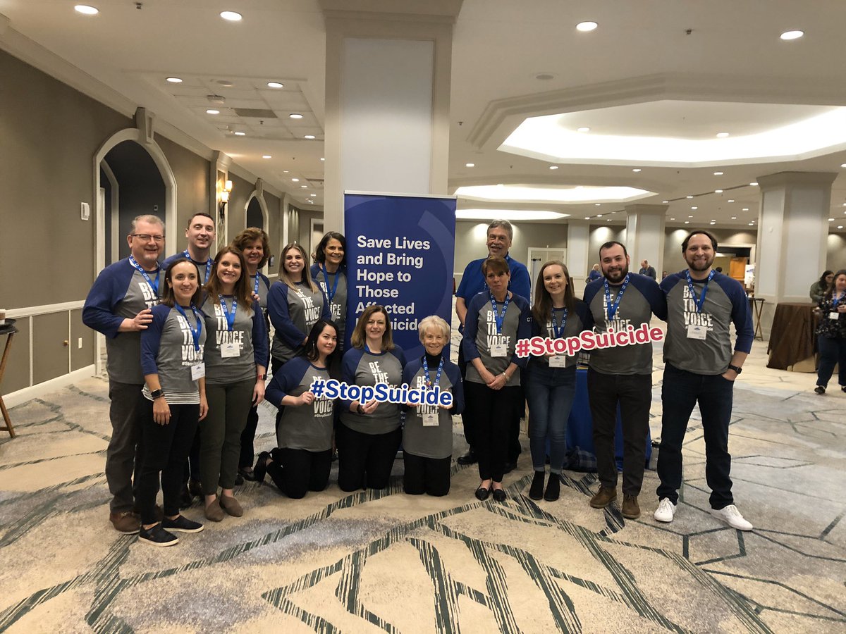 Attending the American Foundation for Suicide Prevention Leadership Conference and learning about all the goals and strategies that are coming to Save Lives!!