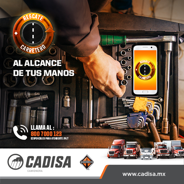 CADISAMX's tweet photo. ¿Algún inconveniente en carretera? Nuestro equipo siempre está disponible para apoyarte. Solo tienes que llamar al 800 7000 123
#rescatecarretero #camionesinternational #camiones #rabon #tractocamion #carretera https://t.co/FwA3rUXbyZ