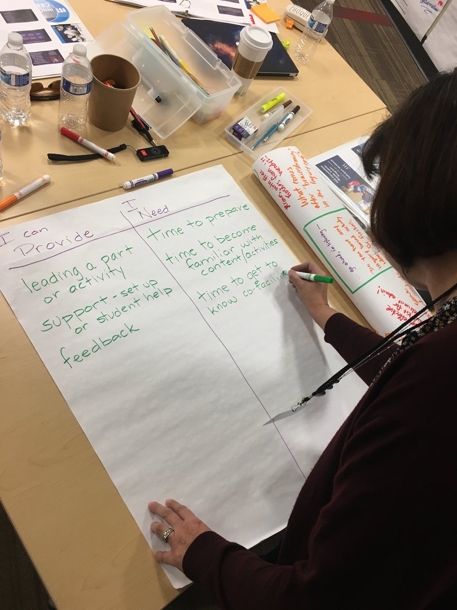 BLMerryweather's tweet image. What we can provide and what we need to become effective support as a teaching n’assistent for #STEMStudio ⁦@TGRFound⁩