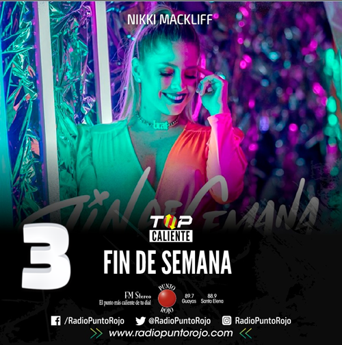 RadioPuntoRojo's tweet photo. #TopCaliente Vota por tu favorita utilizando el hastag y dale RT a @Nikkimackliff #FinDeSemana  
#PuntoRojo #AlRojoVivo 🔥🔴▶️ https://t.co/YIgosZMjrt