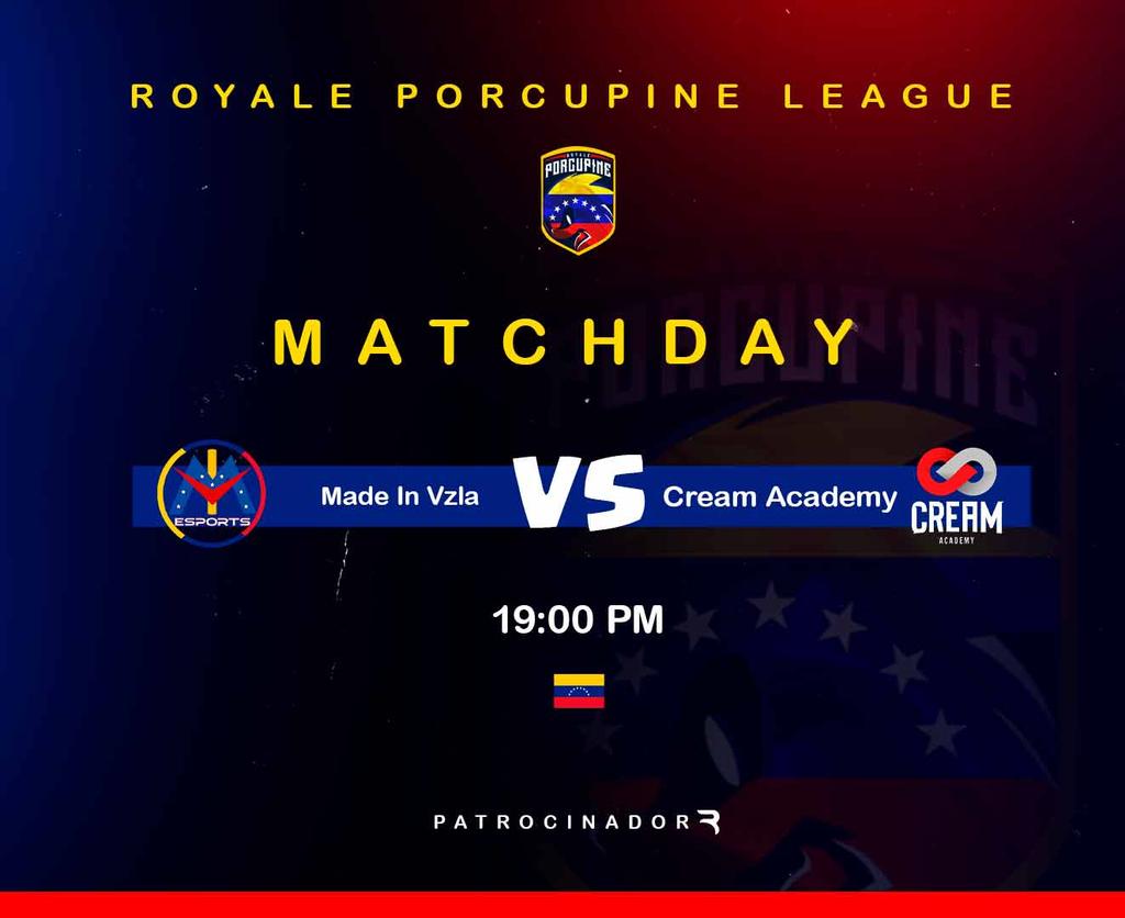 RPLeague_VEN's tweet photo. #CR | ¡MATCHDAY!

🔸Los cremeros buscarán redimirse está segunda fecha al igual que los venezolanos.

¿Quien ganara?

@CR_madeinvzla VS @Cream_AcademyGG

Patrocinador: @RysixGG 

Votaciones en el hilo ⬇️ https://t.co/1a9IkAAlan