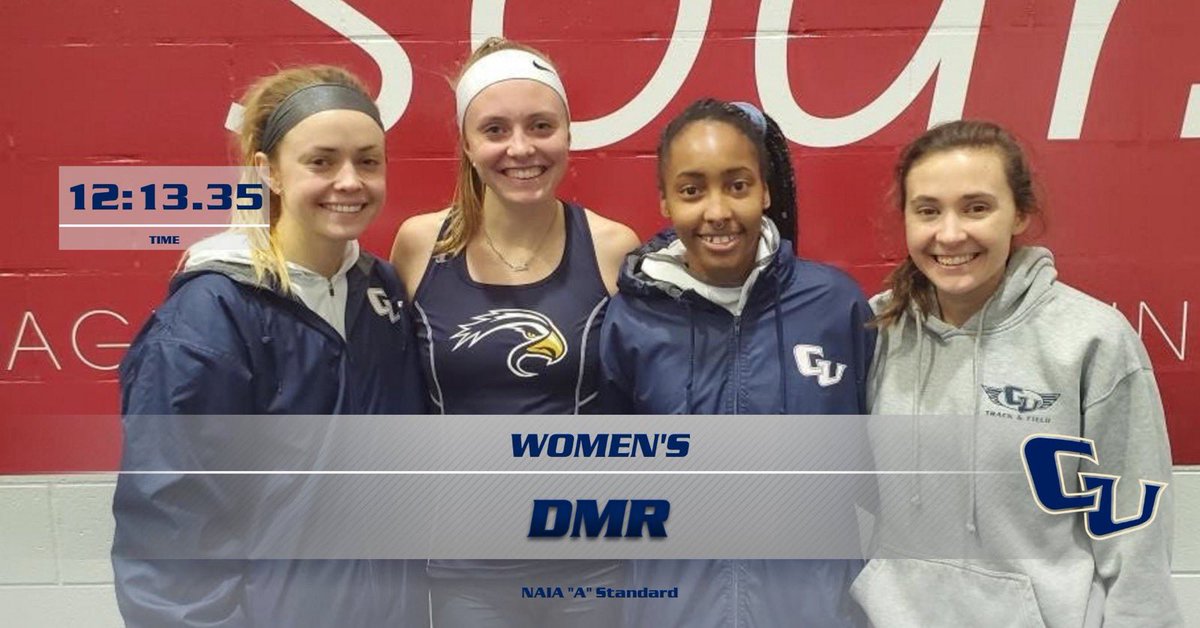 CornerstoneXCTF's tweet photo. 🚨🚨NATIONAL QUALIFIER ALERT🚨🚨

GIVE ME AN ‘A’!

Women’s DMR gets their ⁦@NAIA⁩ auto mark clocking the 6th best time in program history going 12:13.35!

⁦@amanda_sorokin⁩ 3:43
Koetsier 61.0
⁦@nnye_pollard⁩ 2:24
Smith 5:04
#TogetherWeSOAR #NiceBackdrop https://t.co/4ZxhlCruXJ