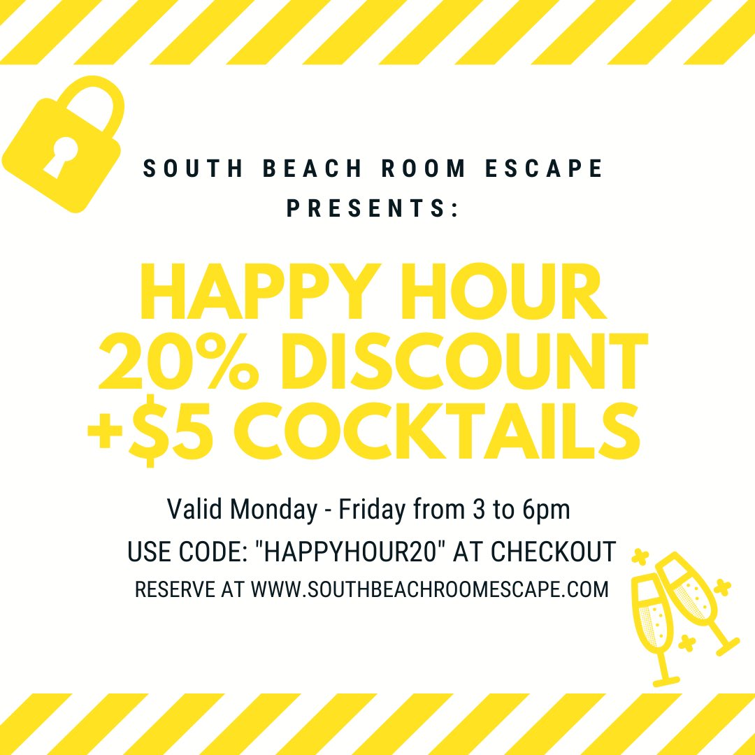 South Beach Room Escape tweet media