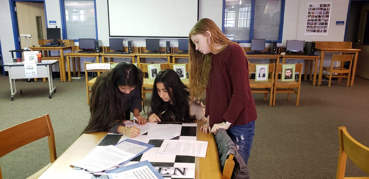 7C students enjoyed playing Clue while learning important information discussed in our novel, The Boy Who Dared. Thank you, Ms. Rafacz for creating such an engaging lesson!